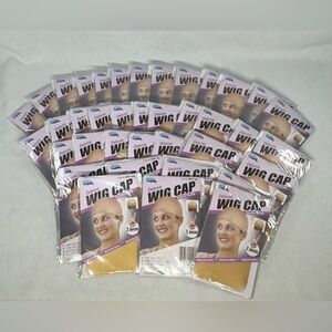 Dream Deluxe Wig Caps Lot of 38 Natural 2 Piece in each pack Model 0097NA New!!